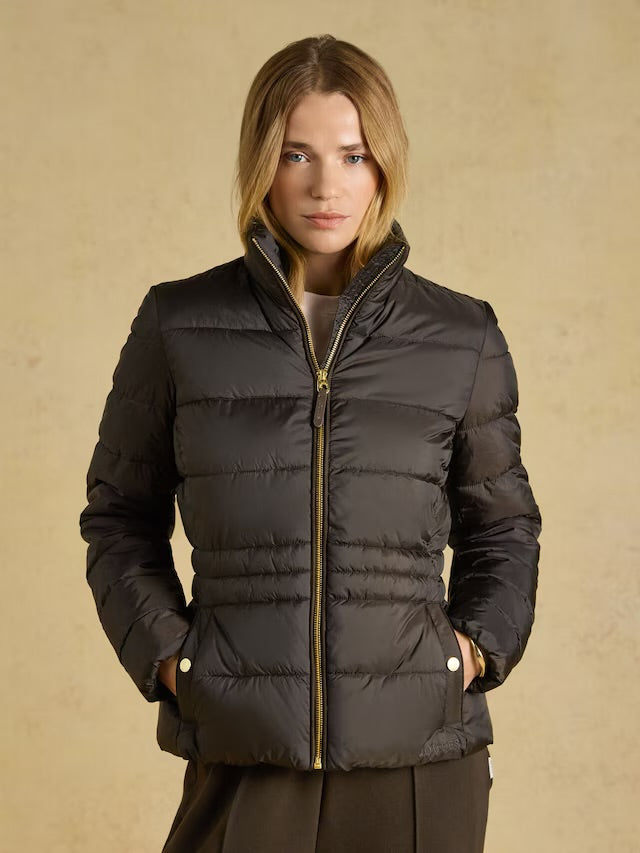 Joules Chocolate Brown Showerproof Paddock Jacket
