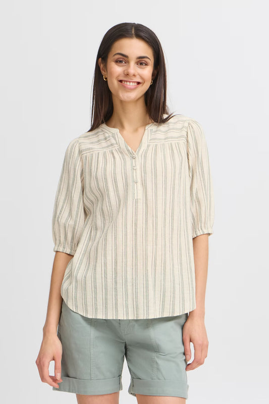 Fransa Frbobbi Blouse Iceberg