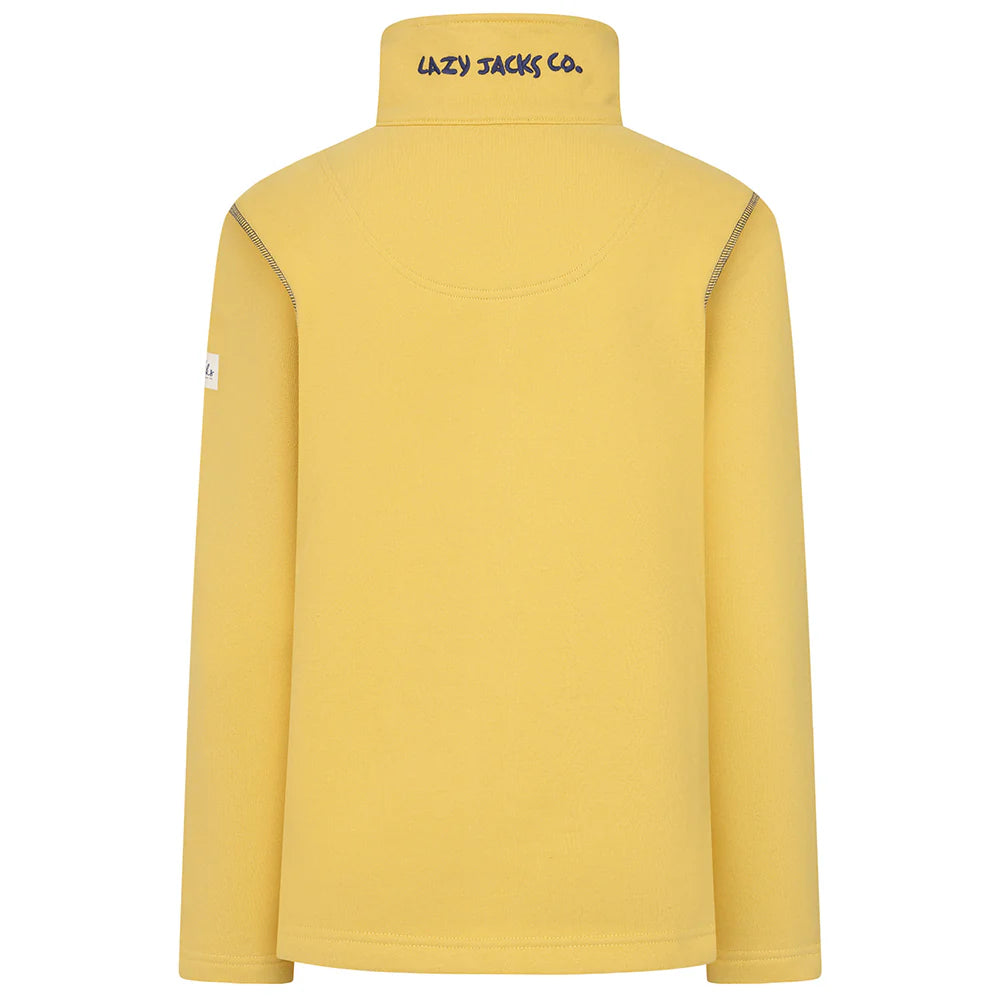 Lazy Jacks Ladies Full Zip Jacket Lemon