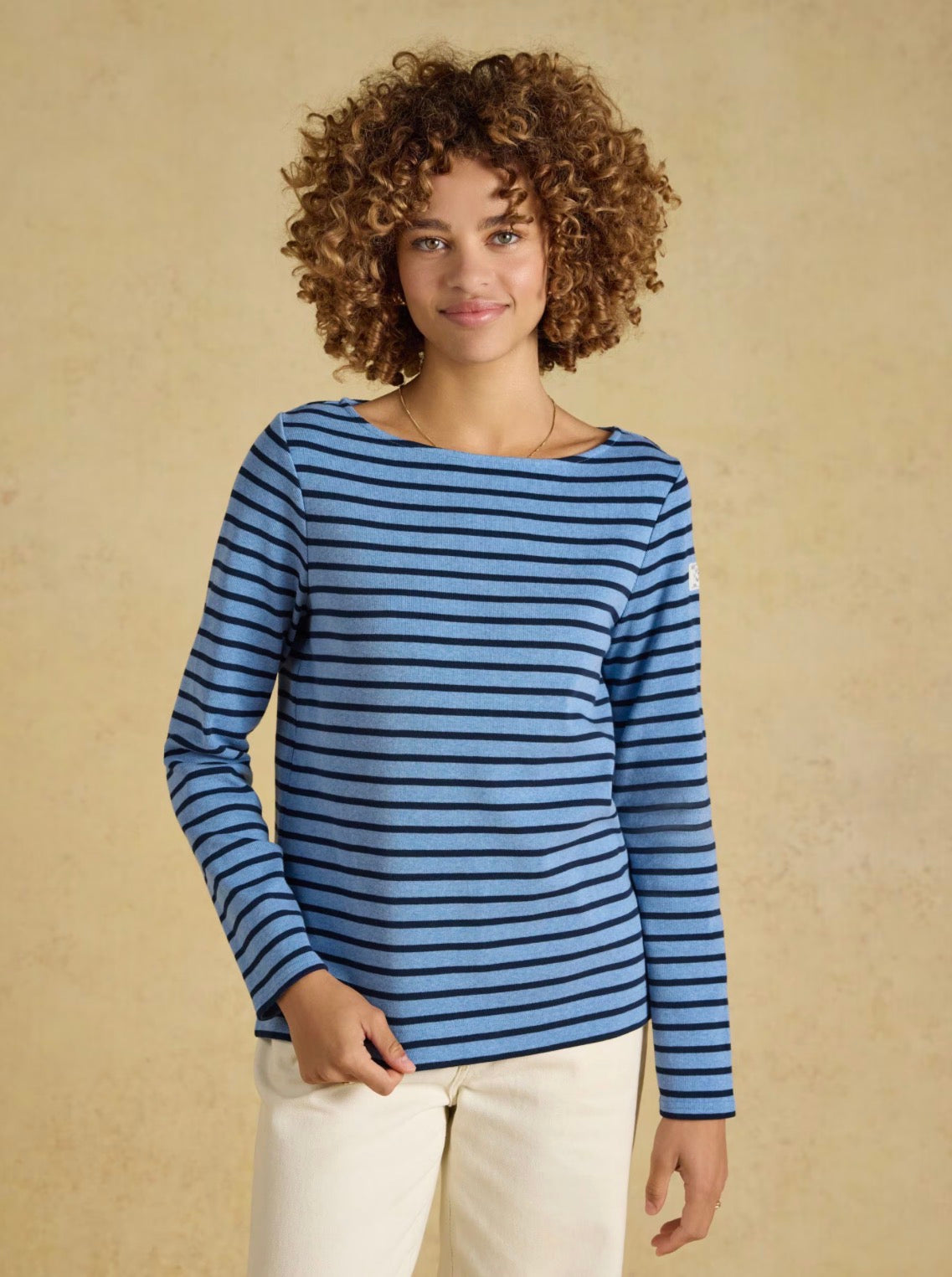 Joules Harbour Long-sleeve (Blue Marl)