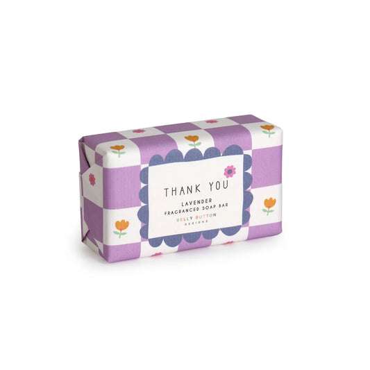Belly Button Fragranced Soap Bar - Thank You