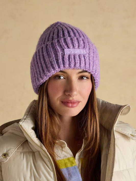 Rosa Purple Beanie Hat