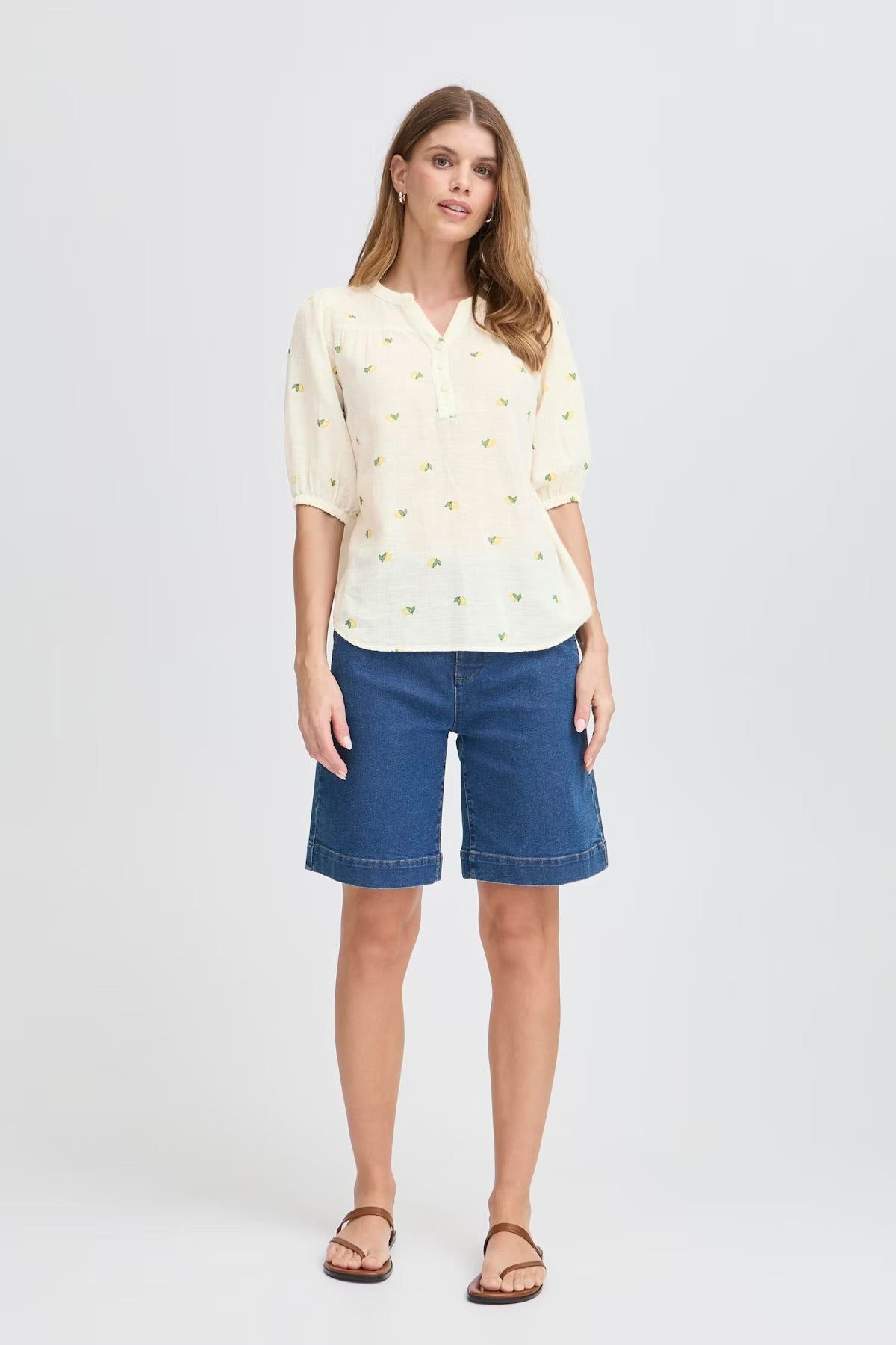 Fransa Frobbi Blouse Cornsilk