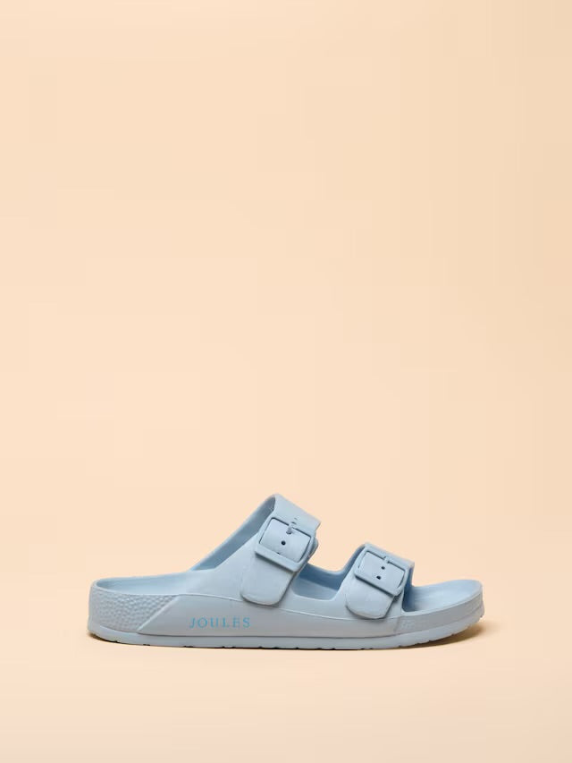 Joules Sunseeker Blue EVA Sliders