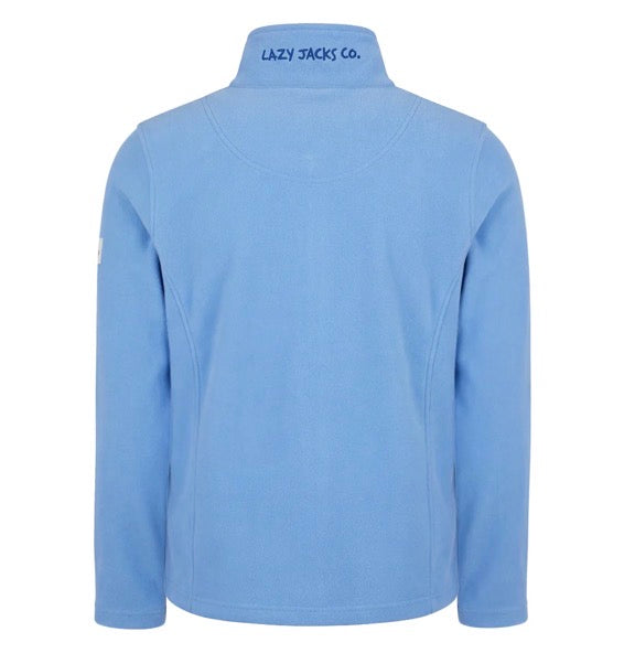 Lazy Jacks Ladies Full Zip Jacket Blue