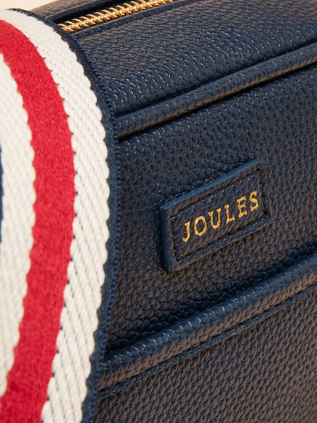 Joules Trent Navy Cross Body Bag with Adjustable Thick Strap