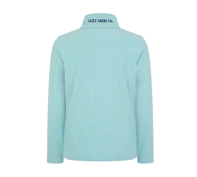 Lazy Jacks Ladies Full Zip Jacket Peppermint