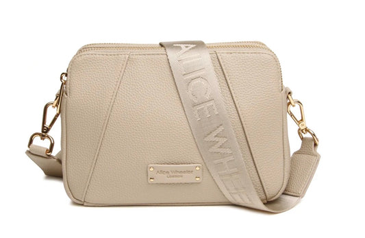 Alice Wheeler Kensington Stone Crossbody Bag (Double Zip)