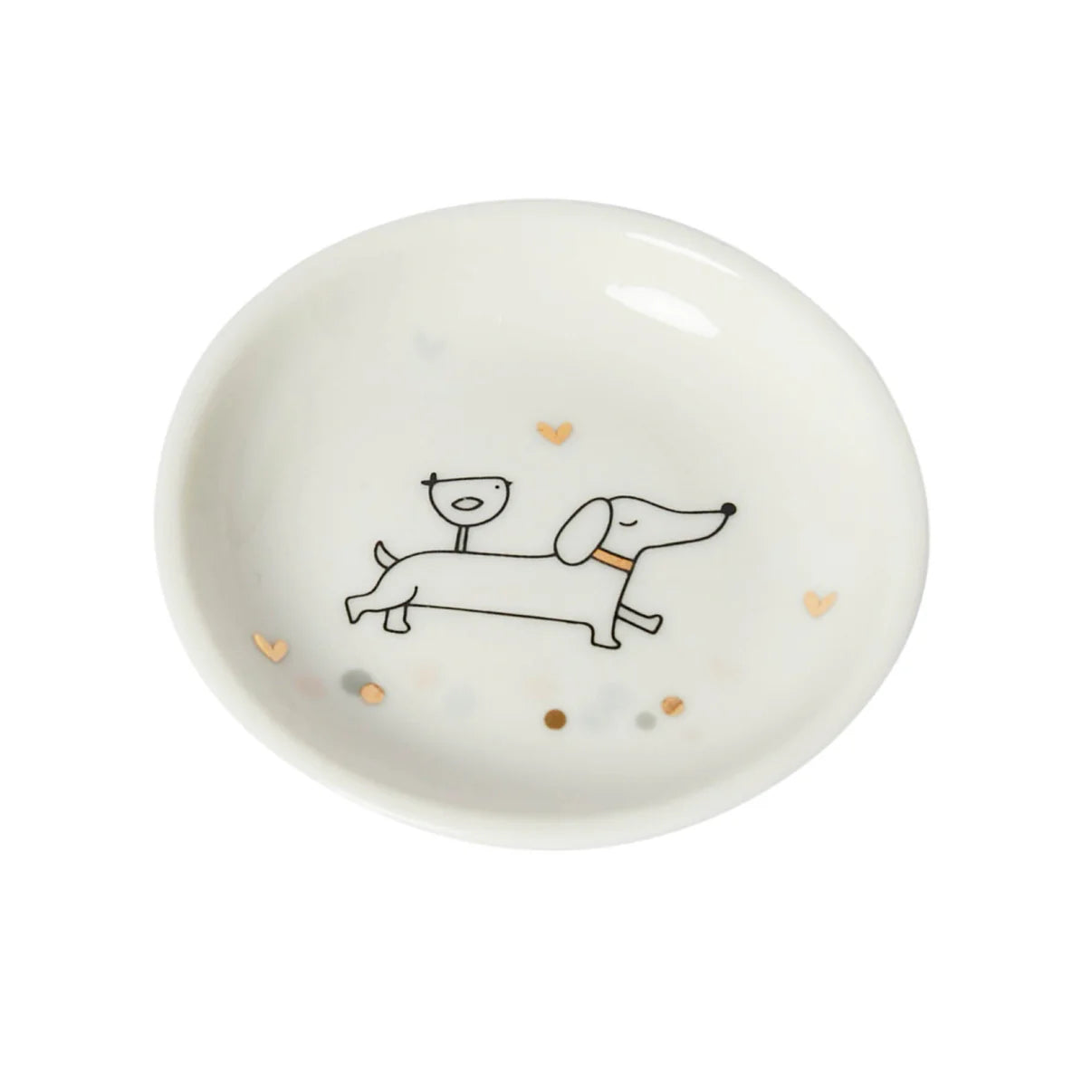 Sausage Dog Mini Trinket Dish