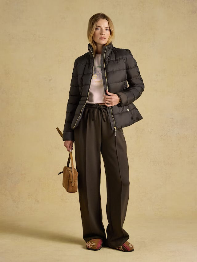 Joules Chocolate Brown Showerproof Paddock Jacket