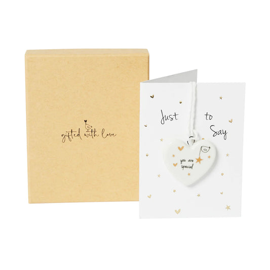 BellyButton Boxed Ceramic Decoration You Are Special