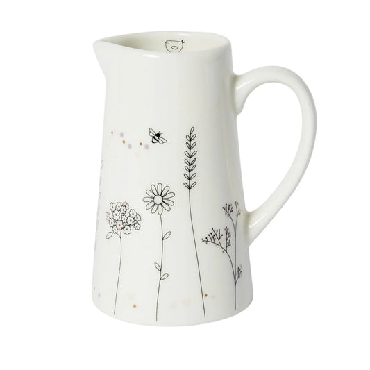 Wildflowers Medium Ceramic Jug