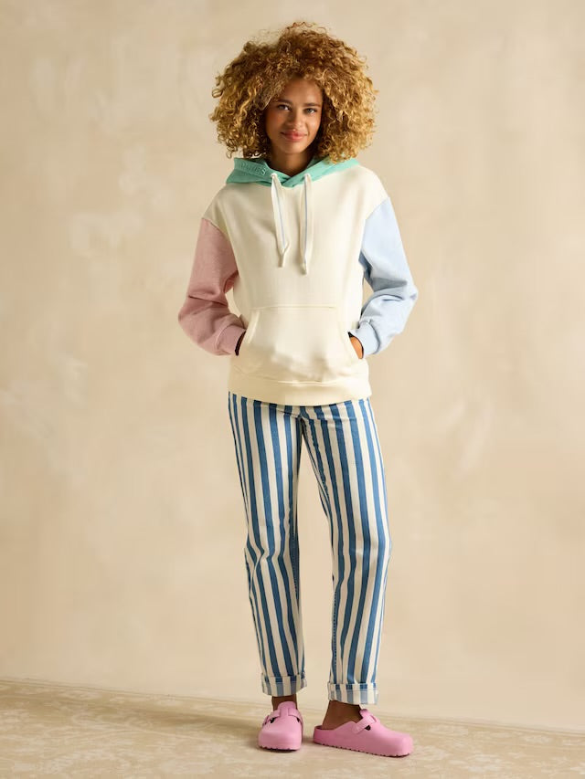 Joules Milbourne Colour Block Marl Hoodie