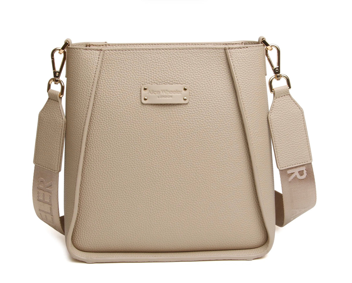 Alice Wheeler Stone - Kensington Cross Body Bag