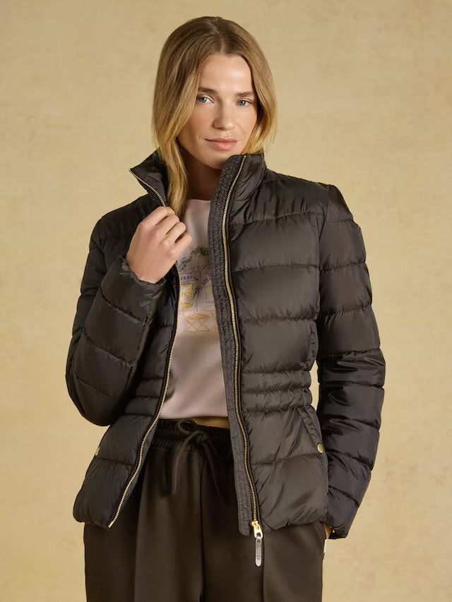 Joules Chocolate Brown Showerproof Paddock Jacket