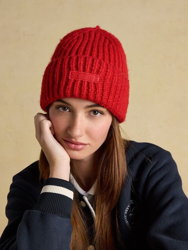 Rosa Red Beanie Hat