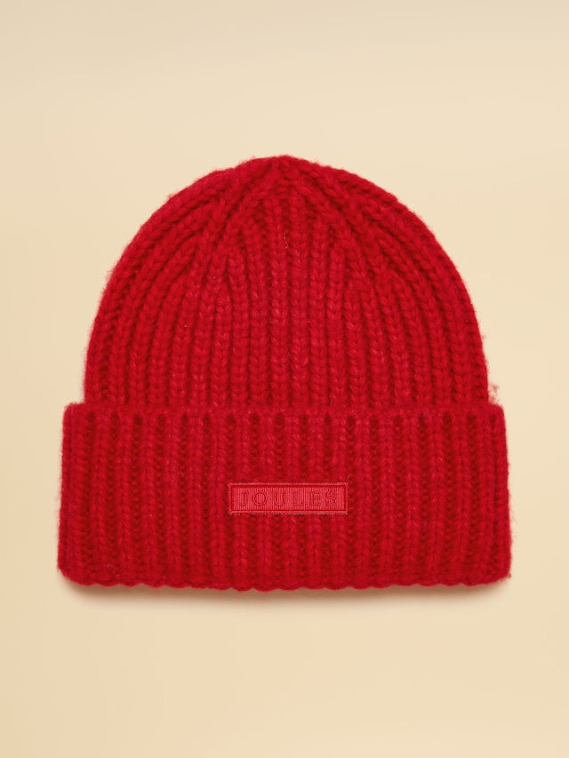 Rosa Red Beanie Hat