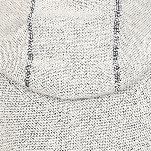 Grey Marl Full Zip Textured Sweatshirt by Lazy Jacks