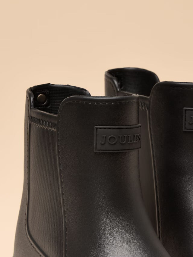 Joules Raindance Black Lightweight EVA Ankle Wellies