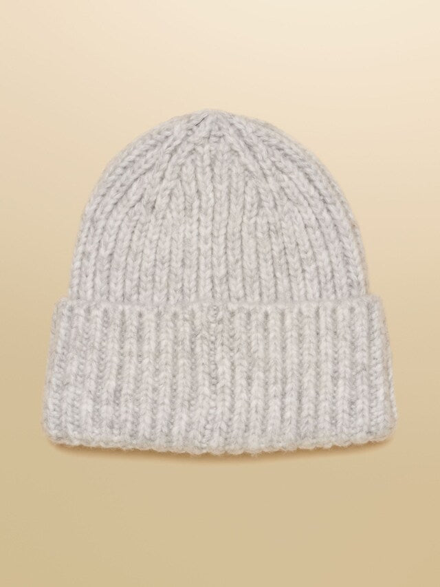 Joules Chunky Knit Beanie (Grey)