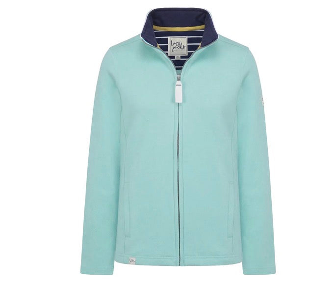Lazy Jacks Ladies Full Zip Jacket Peppermint