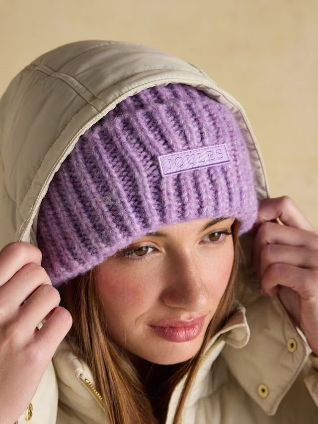 Rosa Purple Beanie Hat