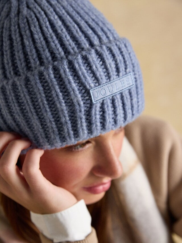 Rosa Blue Beanie Hat