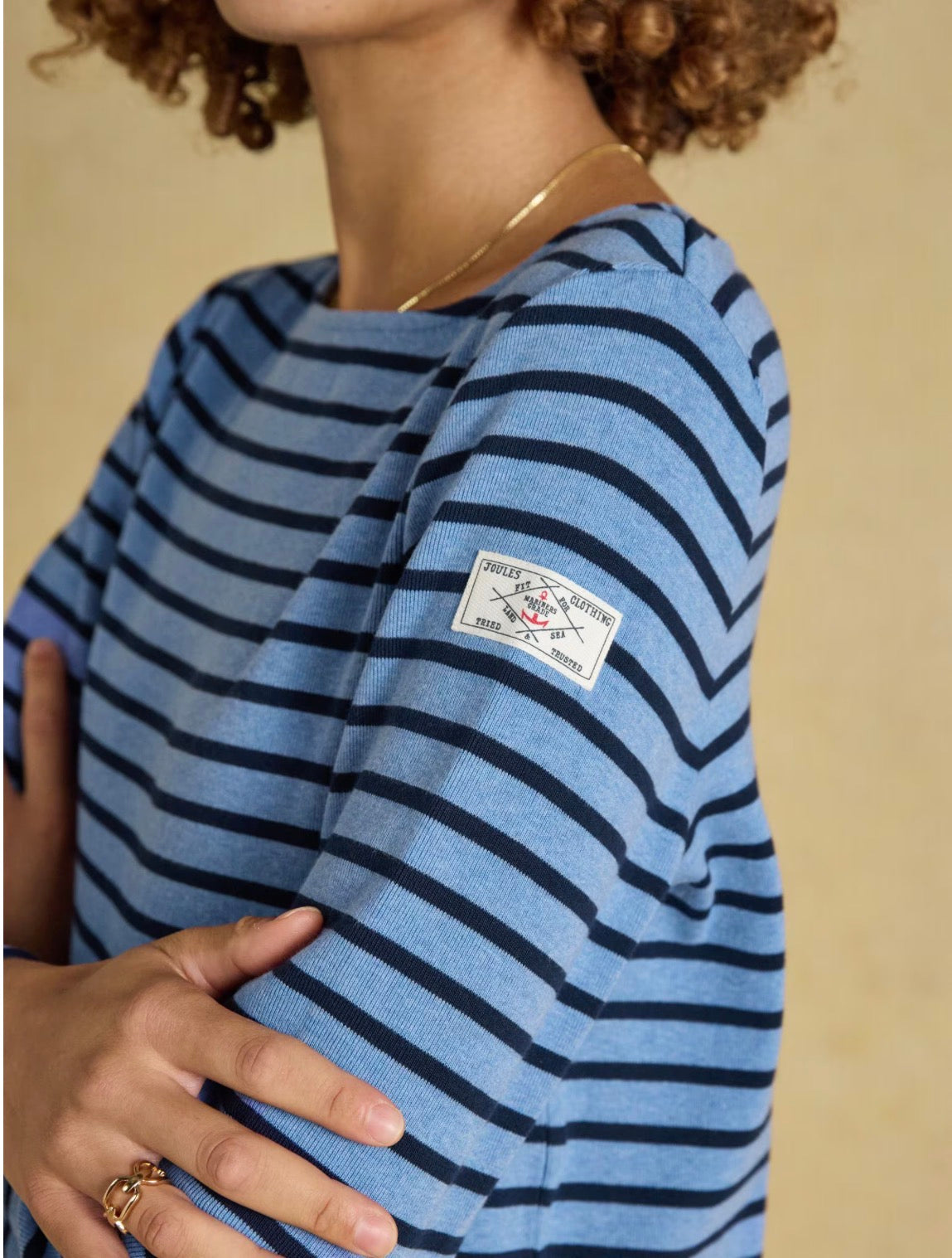 Joules Harbour Long-sleeve (Blue Marl)
