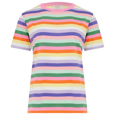 Sugarhill Maggie T-Shirt Multi Candy Stripe