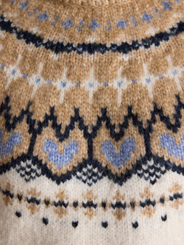 Joules Charlie Fair Isle Knitted Jumper