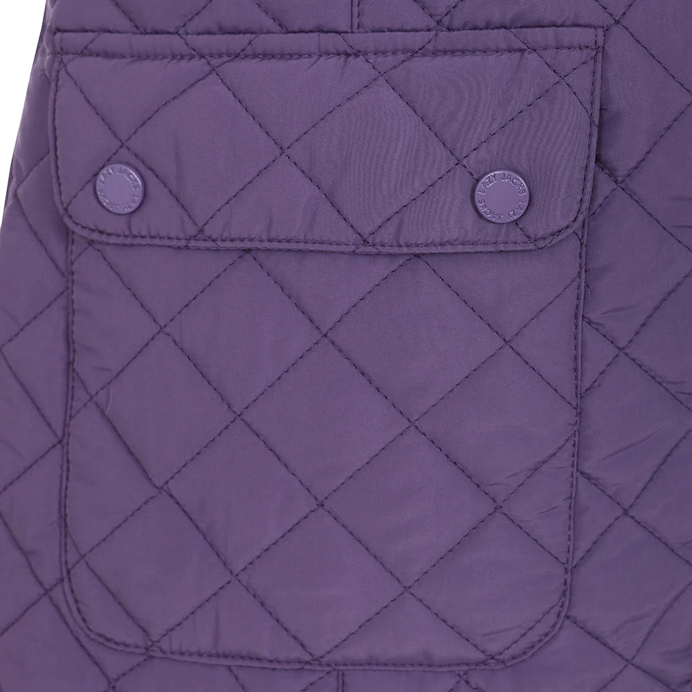 Ladies Gilet Loganberry by Lazy Jacks