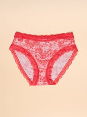 Joules Pink Riviera Toile Knickers