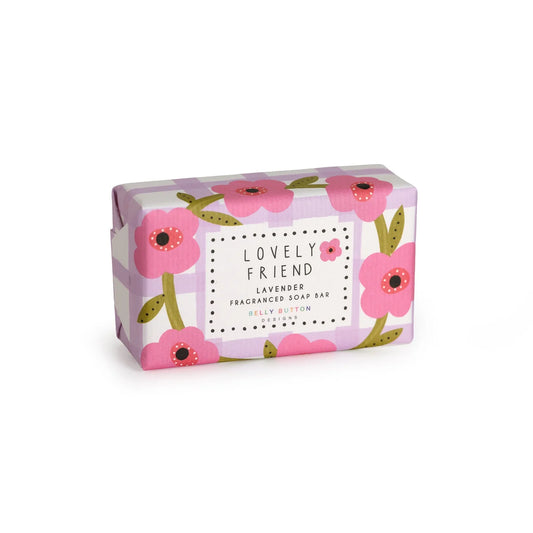 Belly Button Fragranced Soap Bar - Lovely Friend