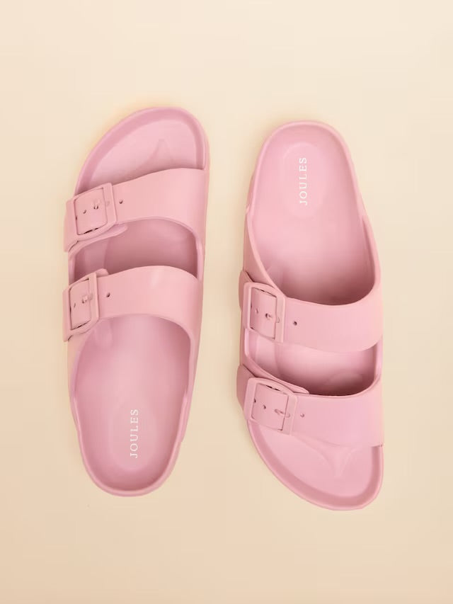 Sunseeker Pink EVA Sliders by Joules