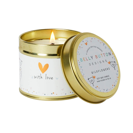 With Love Soy Wax Candle