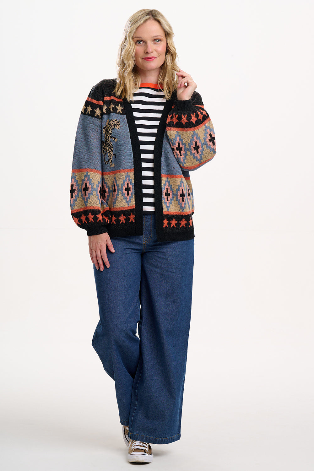Sugarhill Yvette Climbing Tigers Cardigan