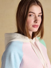 Joules Milbourne Colour Block Cotton Blend Hoodie