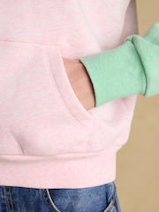Joules Milbourne Colour Block Cotton Blend Hoodie