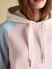 Joules Milbourne Colour Block Cotton Blend Hoodie